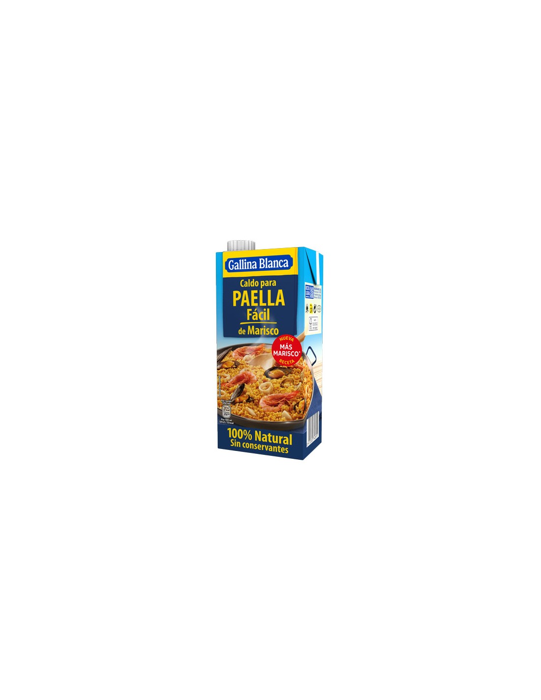 CALDO CASERO PAELLA FACIL 12 UND.