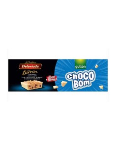 DELAVIUDA/TURRON CHOCO BOOM 150 GRS. X 10 UND.