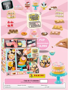 PANINI/MINIVERSE MINI DINNER SCRATCH 14,99E 15 UN.