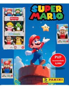 PANINI/SUPER MARIO BROS FIGURA 5,99E 18 UND.