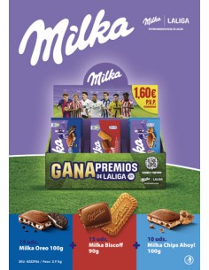 MOND/LOTE TABLETAS MILKA 1,60E 40 UND.