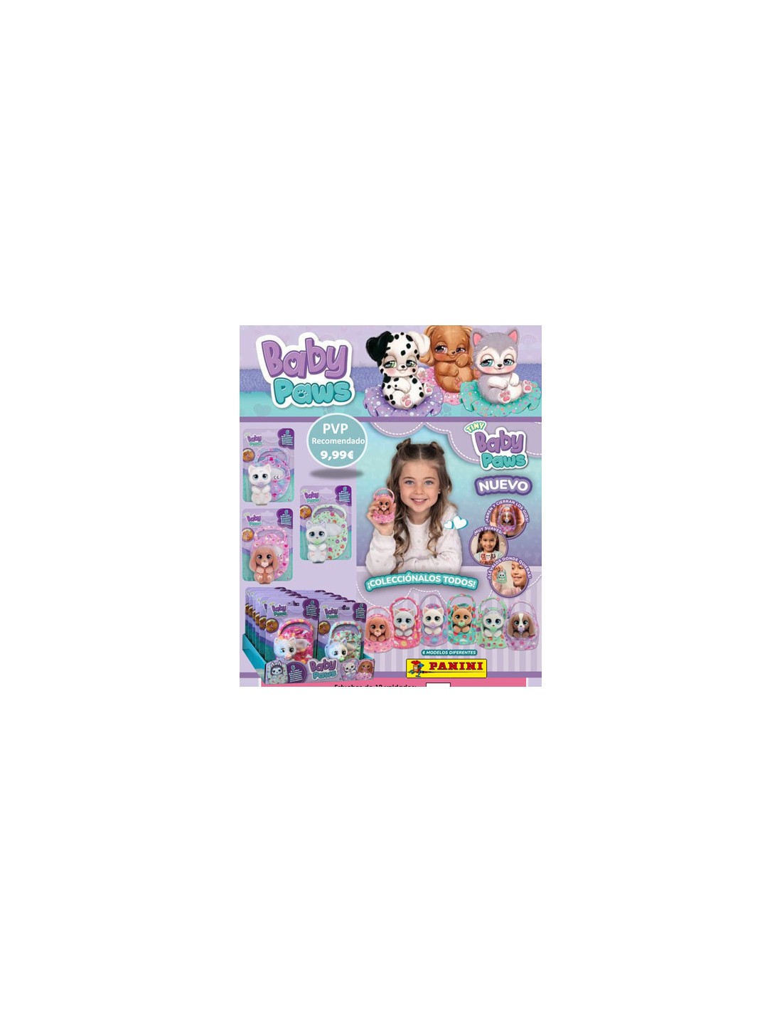 PANINI/BABY PAWS 9,99 12 UND. C/2