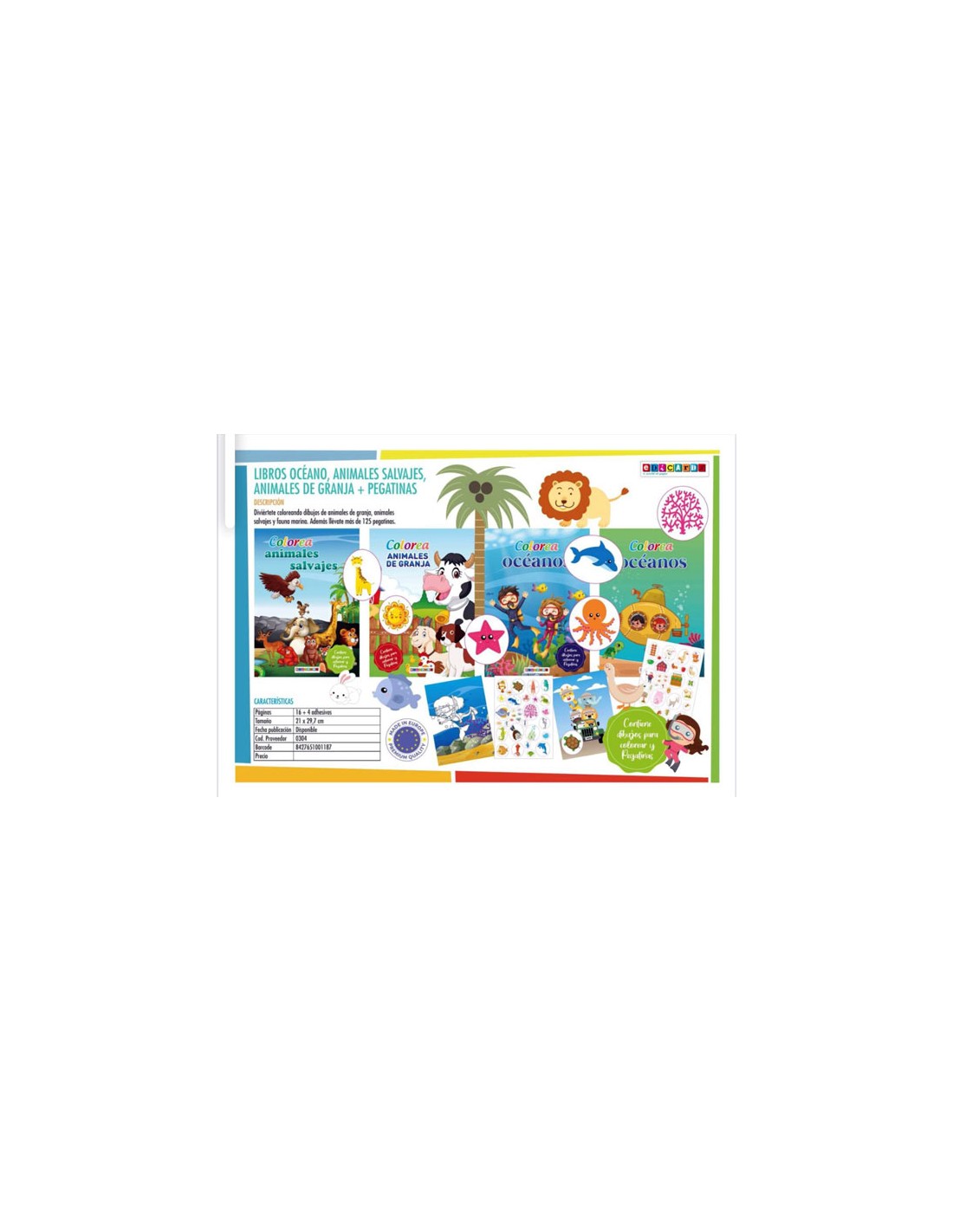CUADERNO COLOREAR EDICARS